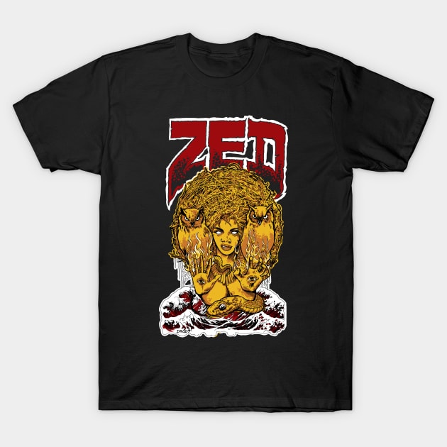 ZED - Mother Earth Design T-Shirt by ZEDISDED